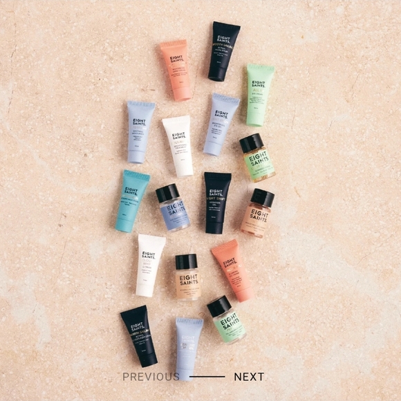 Eight Saints 17 Piece Skincare Discovery Set, NIB - Picture 2 of 5